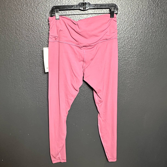Lululemon Women's Align Wrap Waist Pant 28"  Moss Rose Size 12 NWT - Picture 6 of 9